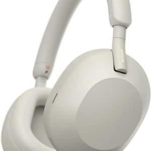 ソニー ワイヤレスノイズキャンセリングステレオヘッドホン WH-1000XM5：【VGP殿堂入り】 / ノイキャン性能向上 / Amazon Alexa搭載 / 通話性能向上 / ソフトフィットレザーによる高い遮音性 / プラチナシルバー / WH1000XM5 SM